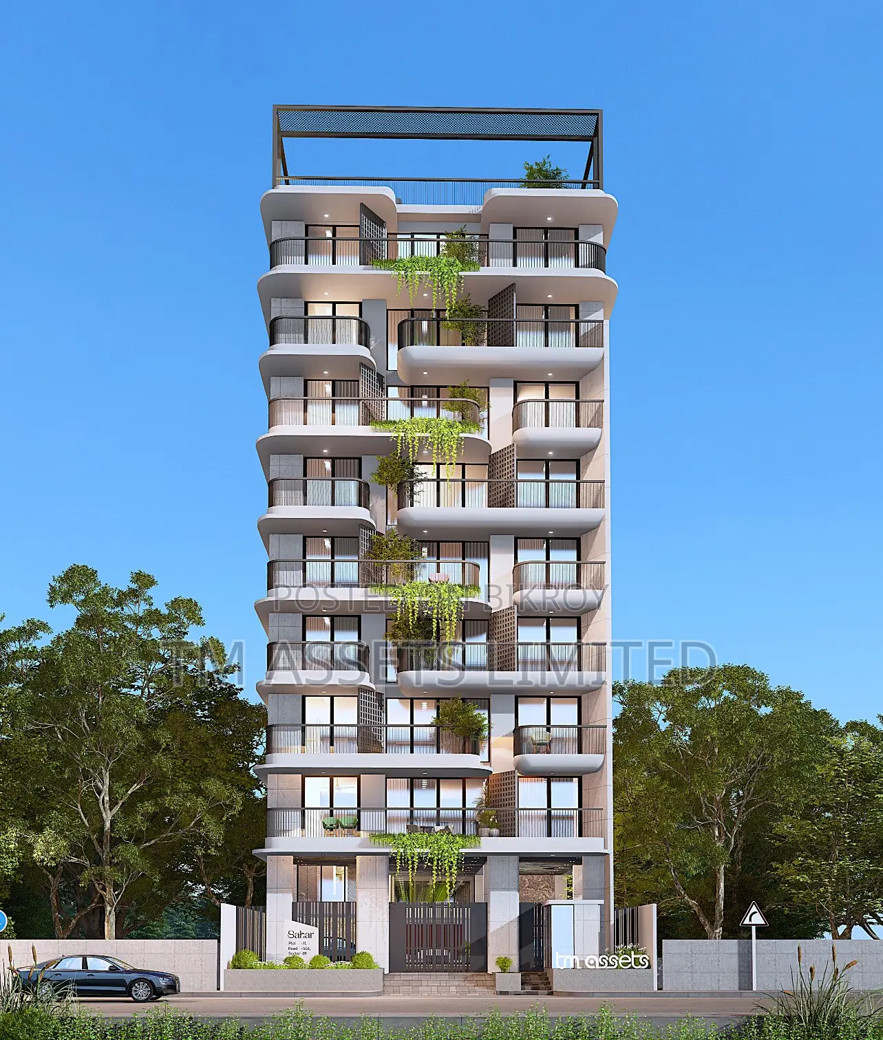 4 Bedroom Apartment in TM Protiti, Jolshiri Abashon for Sale in Jalshiri Abason