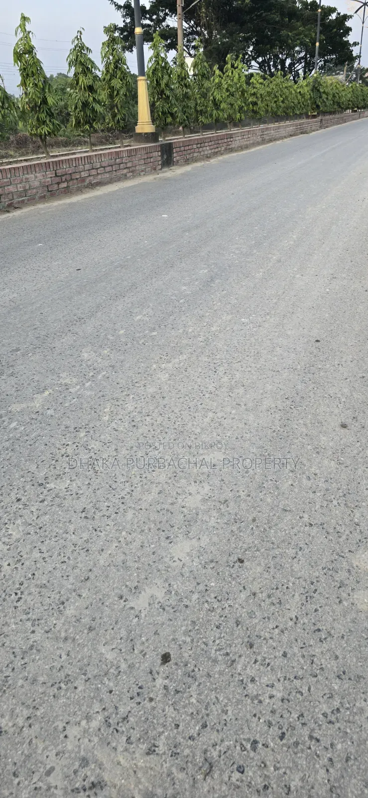 Purbachal Sector - 14 Journalists Category 75' Wide Road 3 Katha Plot in Purbachal