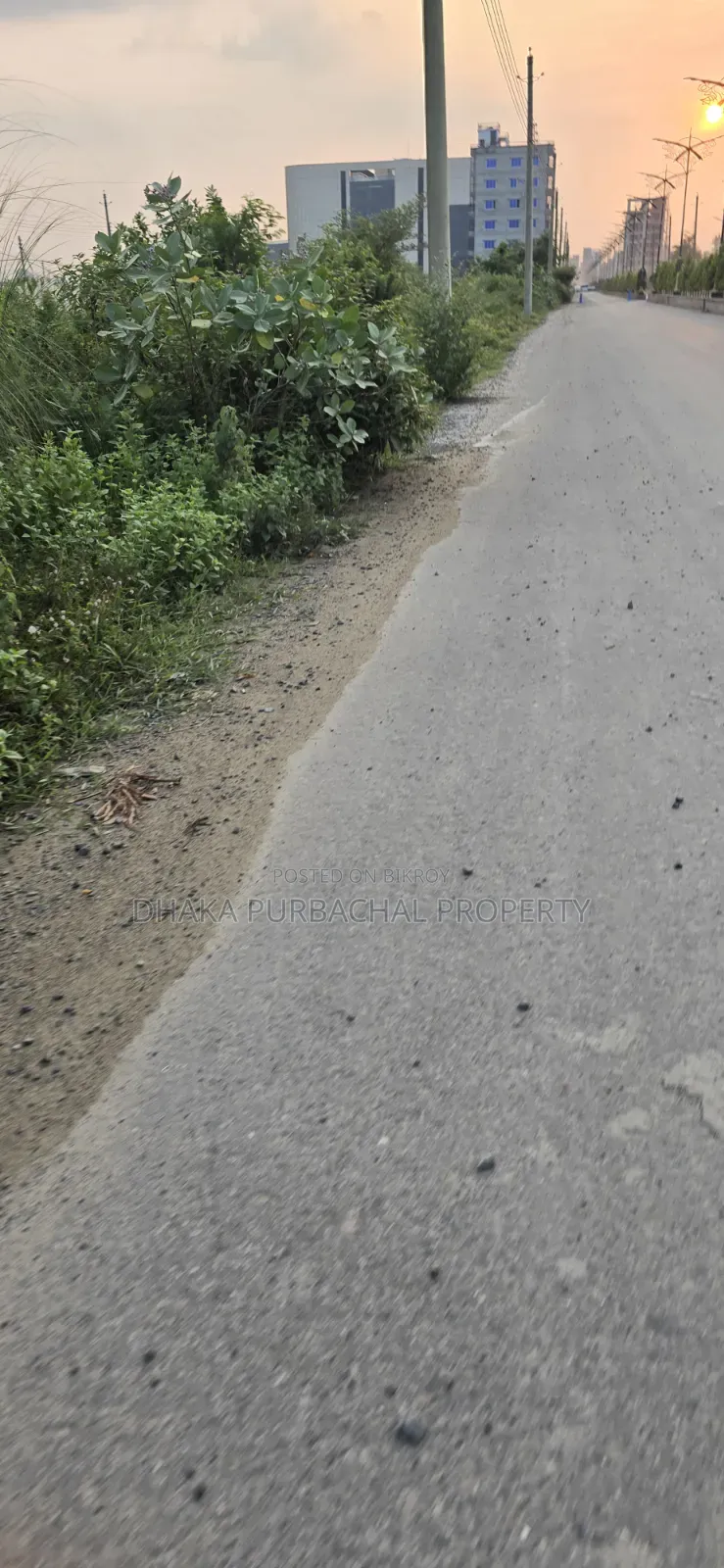 Purbachal Sector - 14 Journalists Category 75' Wide Road 3 Katha Plot in Purbachal