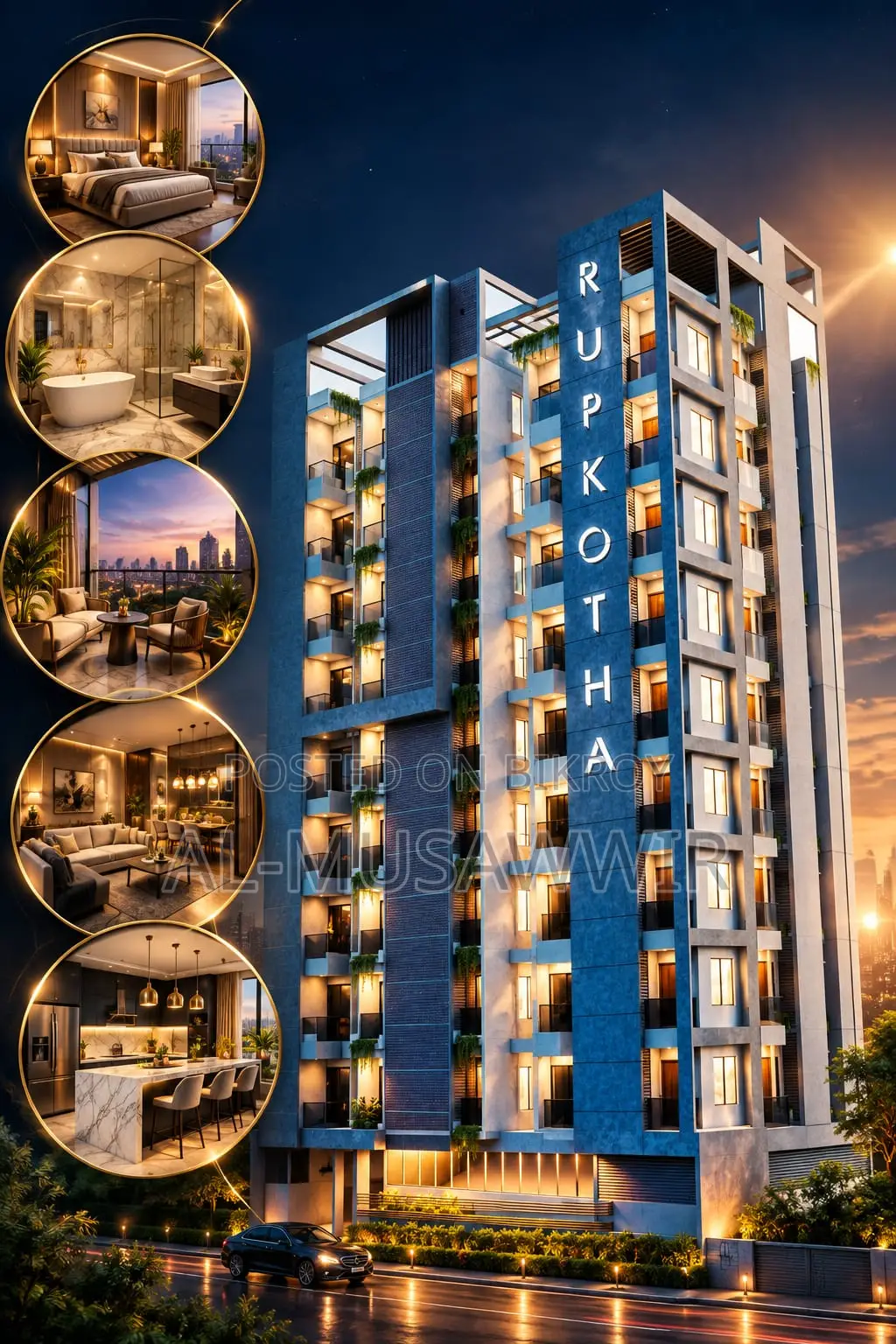 3-Bedroom Apartment in Al Musawwir, Mirpur for sale in Mirpur