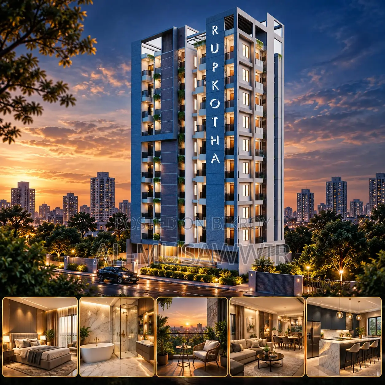 3-Bedroom Apartment in Al Musawwir, Mirpur for sale in Mirpur