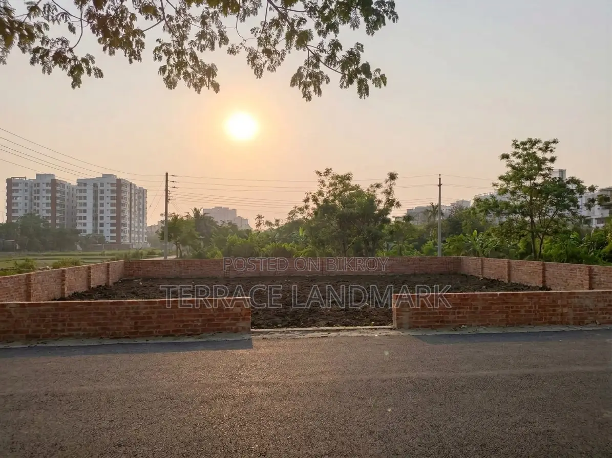 10 Katha South Face Plot for Sale in M Block in Basundhara