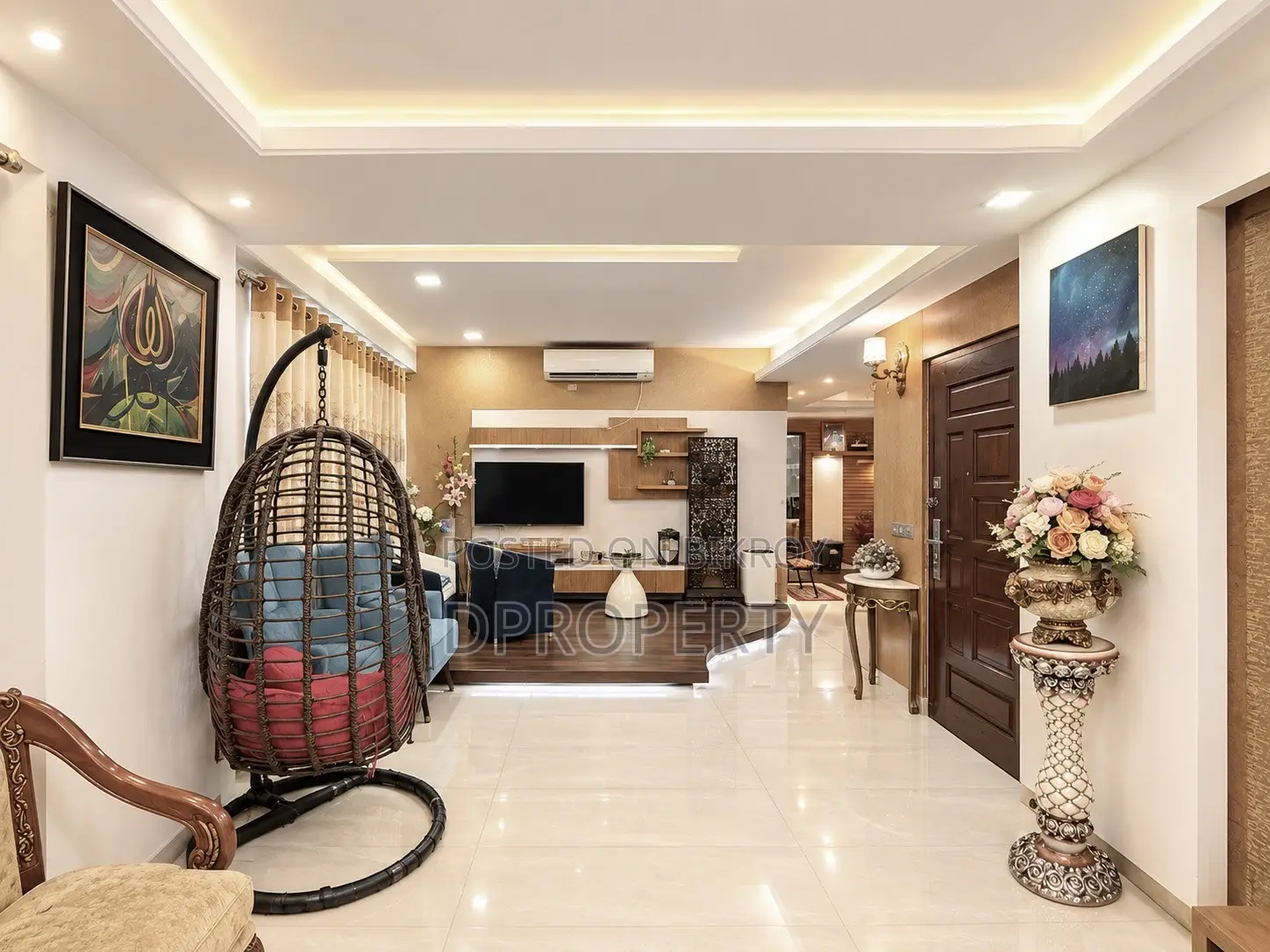 Furnished 4-bedroom Apartment in Bashundhara for sale in Basundhara