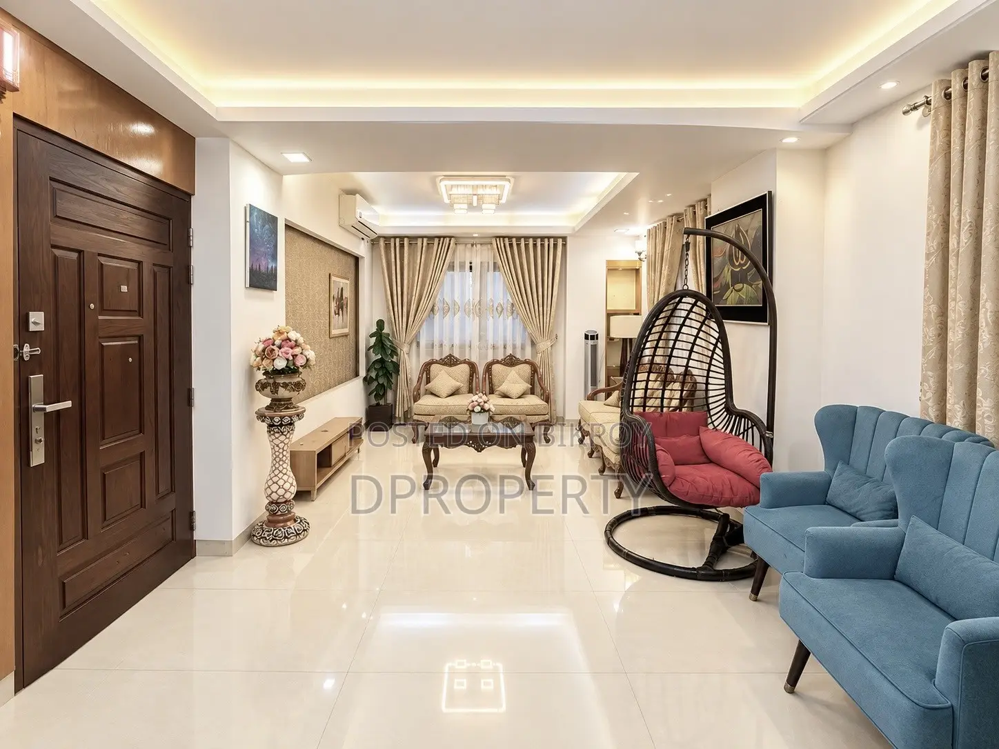Furnished 4-bedroom Apartment in Bashundhara for sale in Basundhara