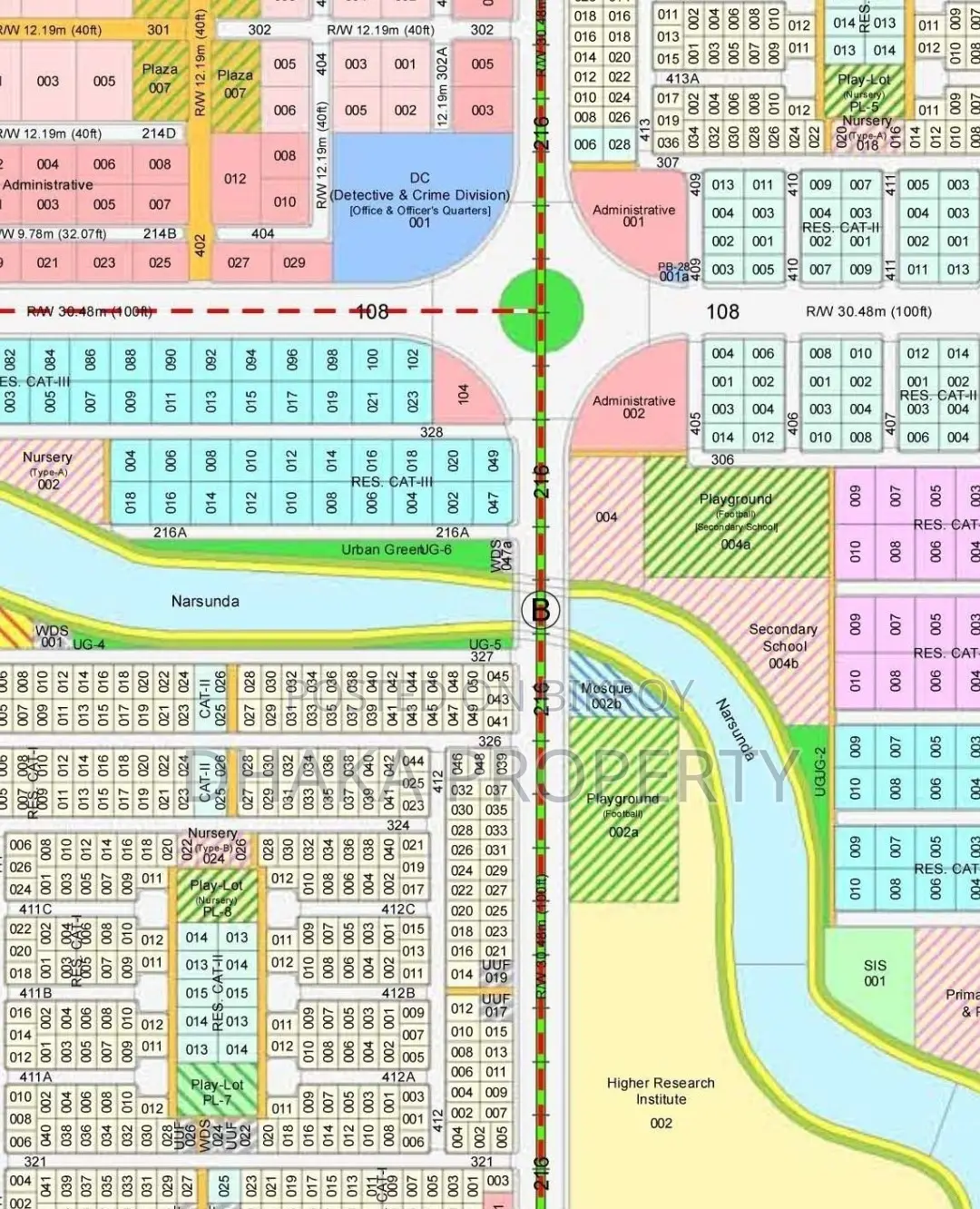 Sector-9, Road 322, Plot xyz, South Face, 3 Katha Land, Near 100ft Road in Purbachal