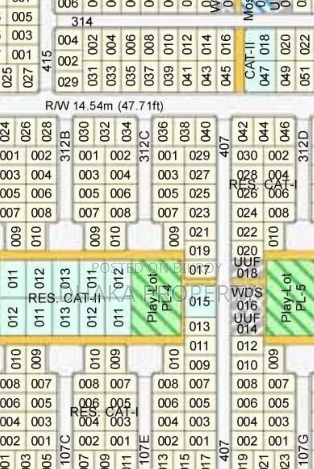 Purbachal Land Sale 3 Katha East at Sector 9 in Purbachal
