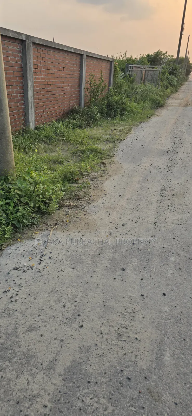 Purbachal Upashahar Sector-3, Job Holder Category 7.5 Katha Corner Plot for Sale in Purbachal