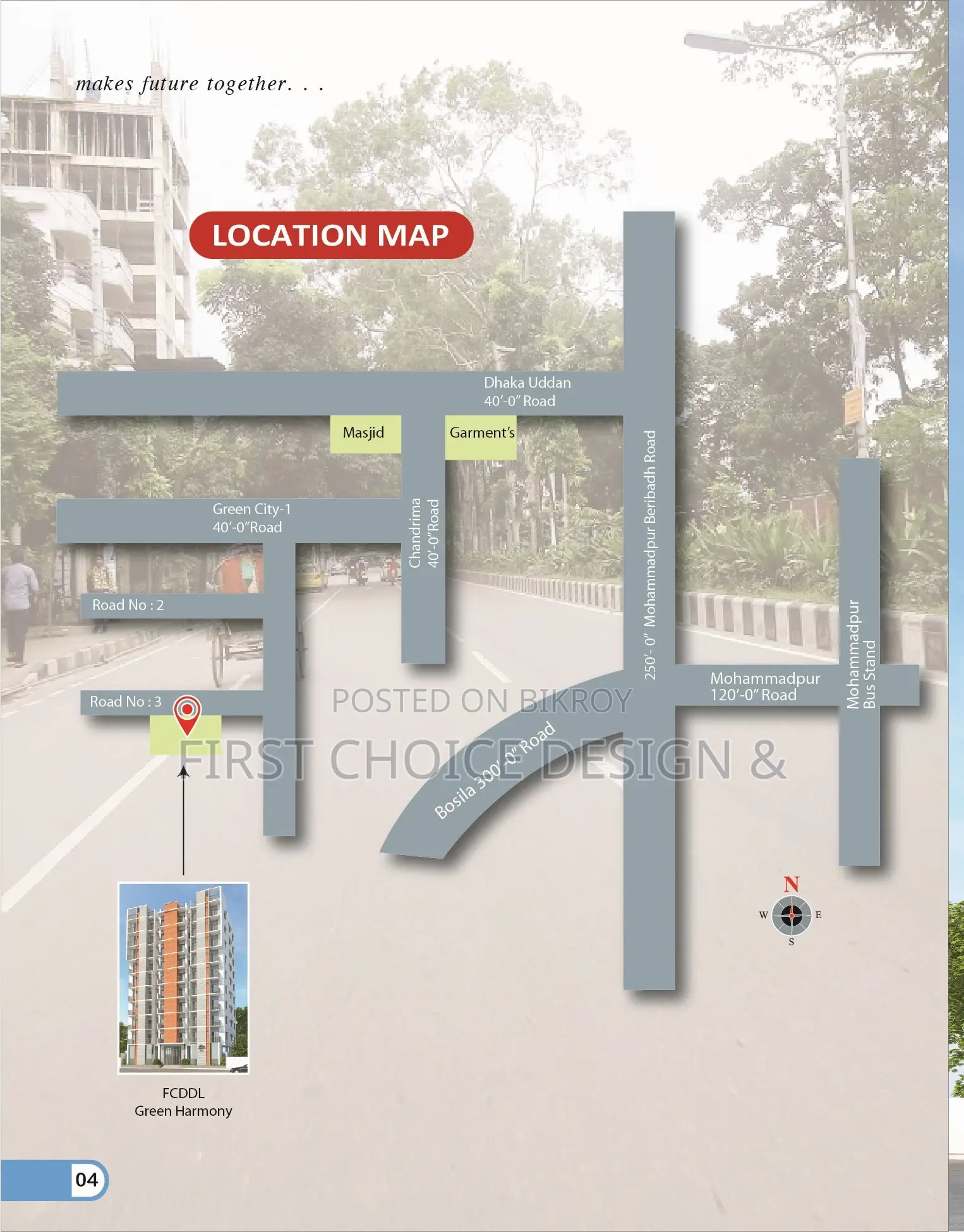 Furnished 3 Bedroom Apartment in Green Heaven, Mohammadpur for sale in Mohammadpur