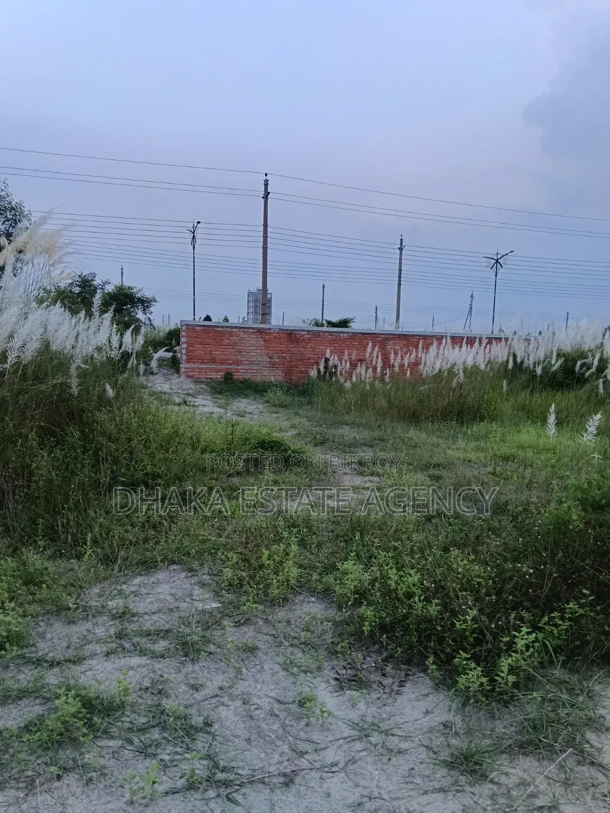 Block-P, 40/25 Feet Road Corner 5 Katha Plot Sale in Basundhara