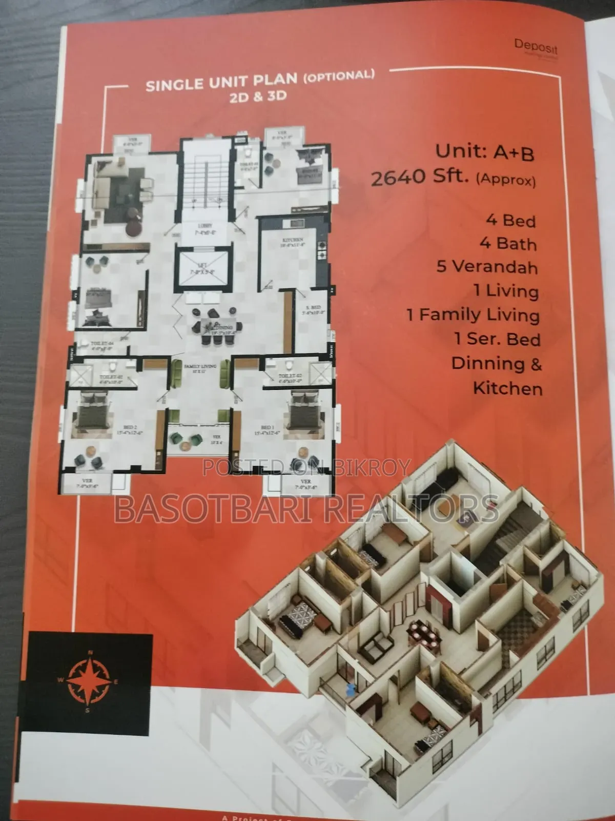 4 Bedroom Apartment in Aftab Nagar for sale in Aftab Nagar