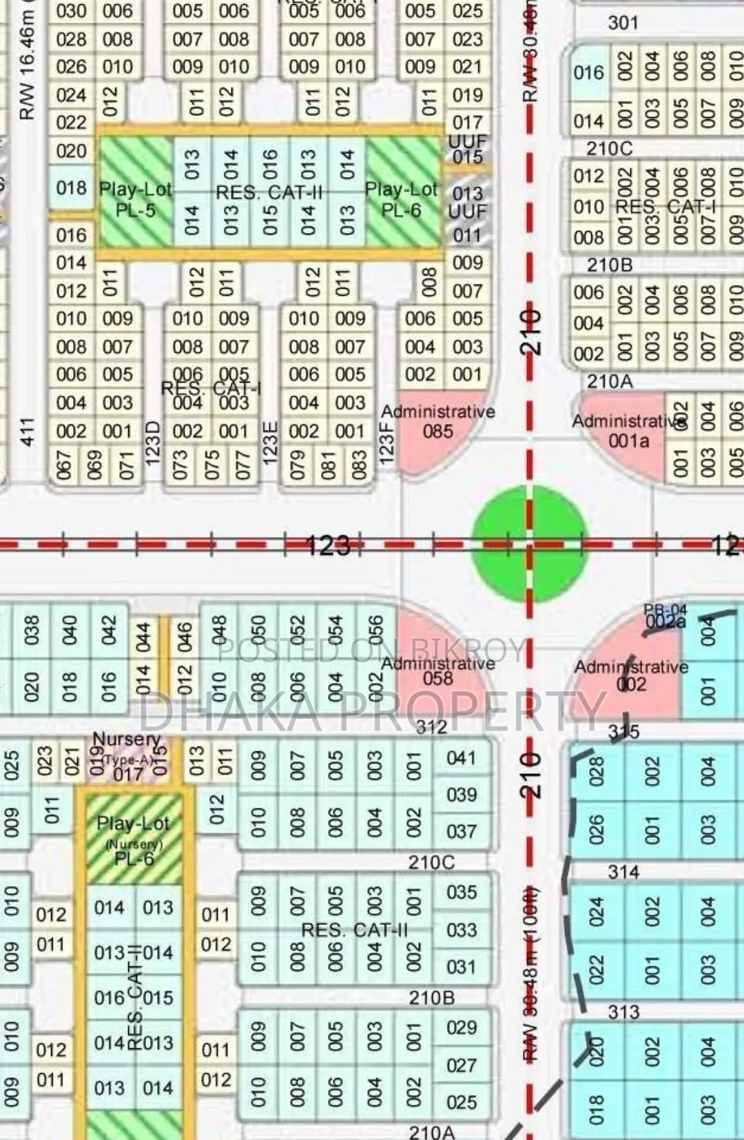 Close to 150ft 3 Katha East Facing Plot at Sector-28 in Purbachal