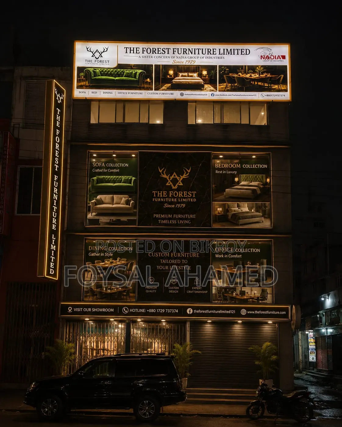 Furniture/ Office for Rent in Basundhara