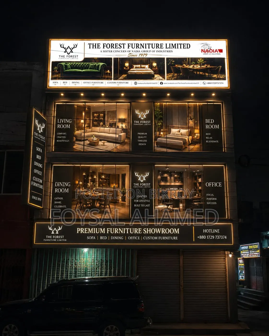 Furniture/ Office for Rent in Basundhara