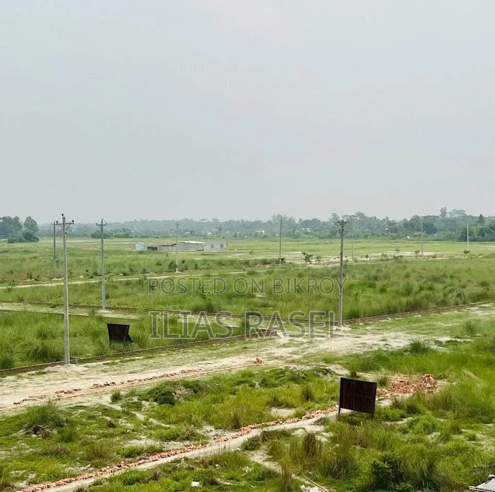 10 katha south-facing and lake-adjacent completely ready corner plot for sale! in Rupganj
