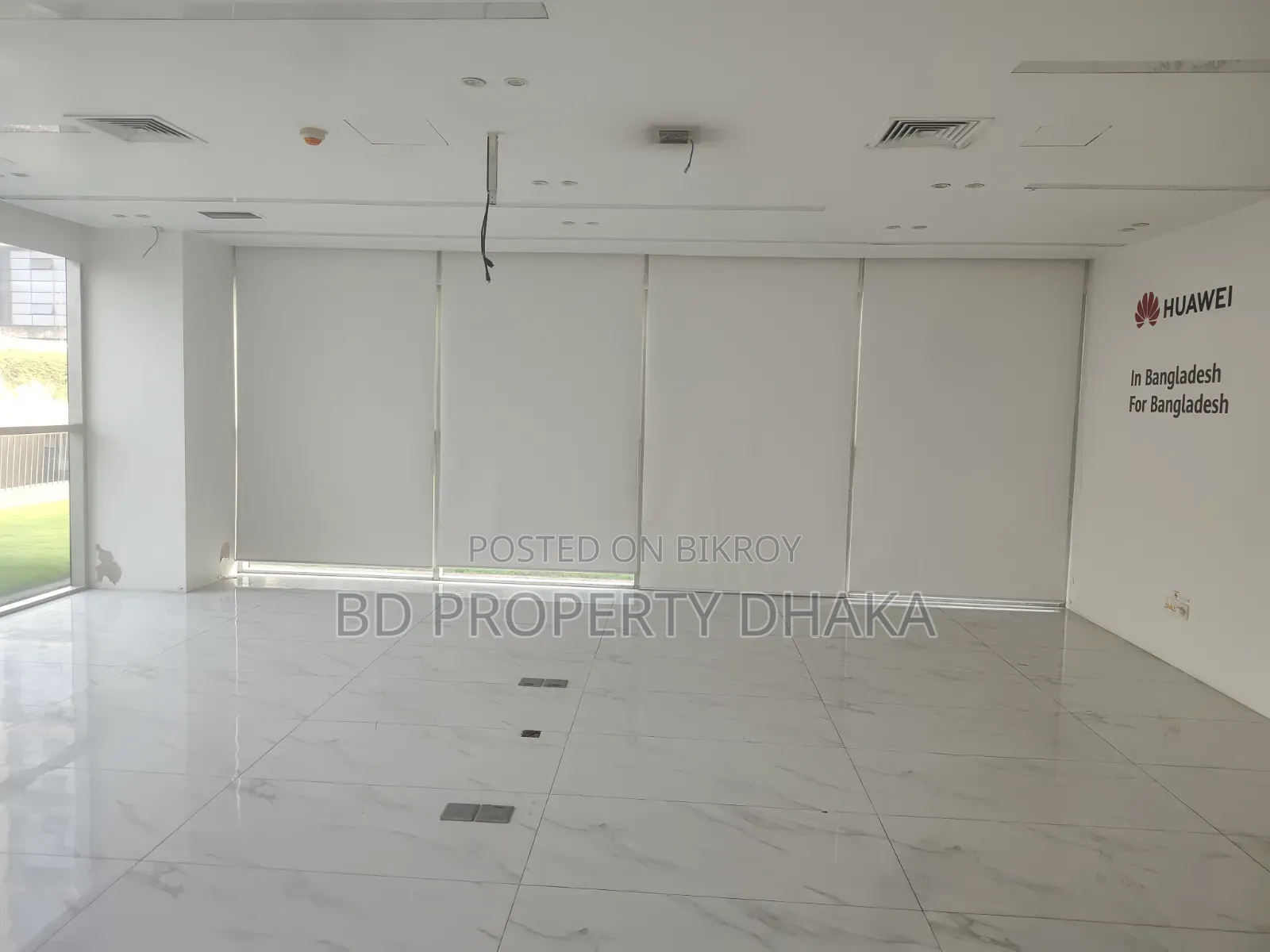 17100 sq ft Open Commercial Space Rent in Gulshan Avenue in Gulshan