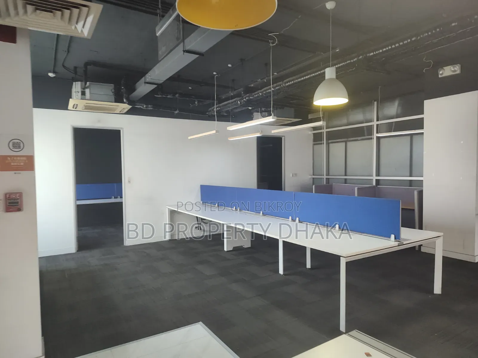 5500 SQFT Open Semi Furnished Commercial Space Rent in Gulshan in Gulshan