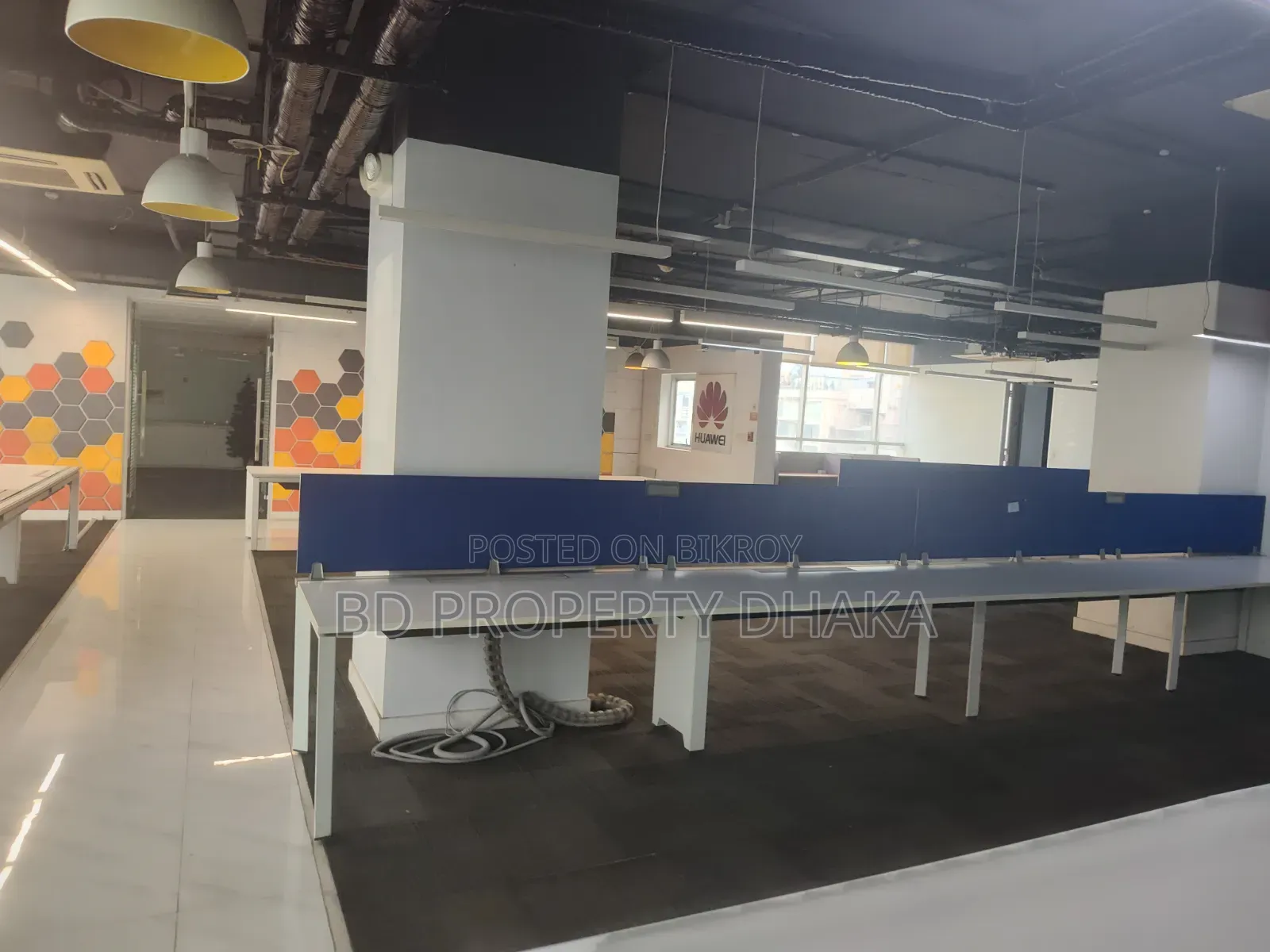 5500 SQFT Open Semi Furnished Commercial Space Rent in Gulshan in Gulshan