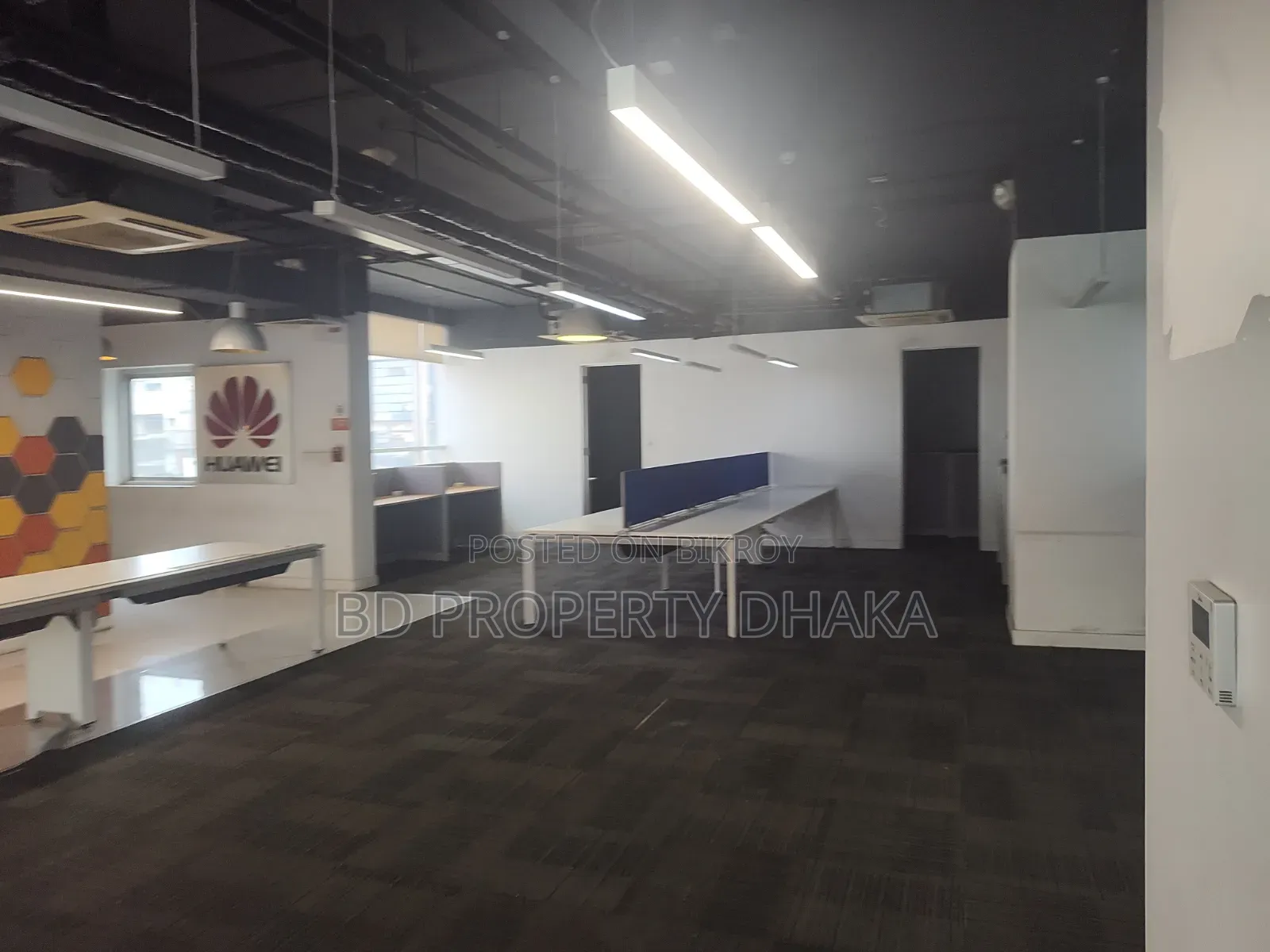 5500 SQFT Open Semi Furnished Commercial Space Rent in Gulshan in Gulshan