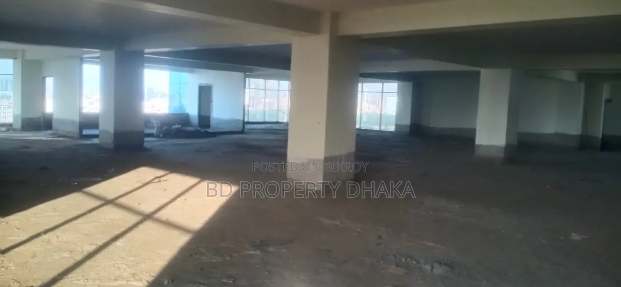 11800 sq ft Open Commercial Space for Rent in Mohakhali in Mohakhali