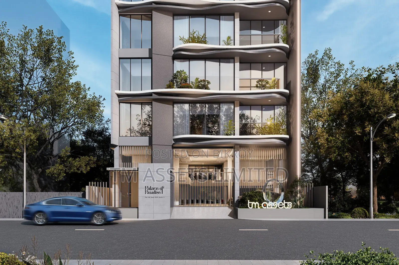 4 Bedroom Apartment in Palace Of Paradise, Jolshiri Abashon for sale in Jalshiri Abason