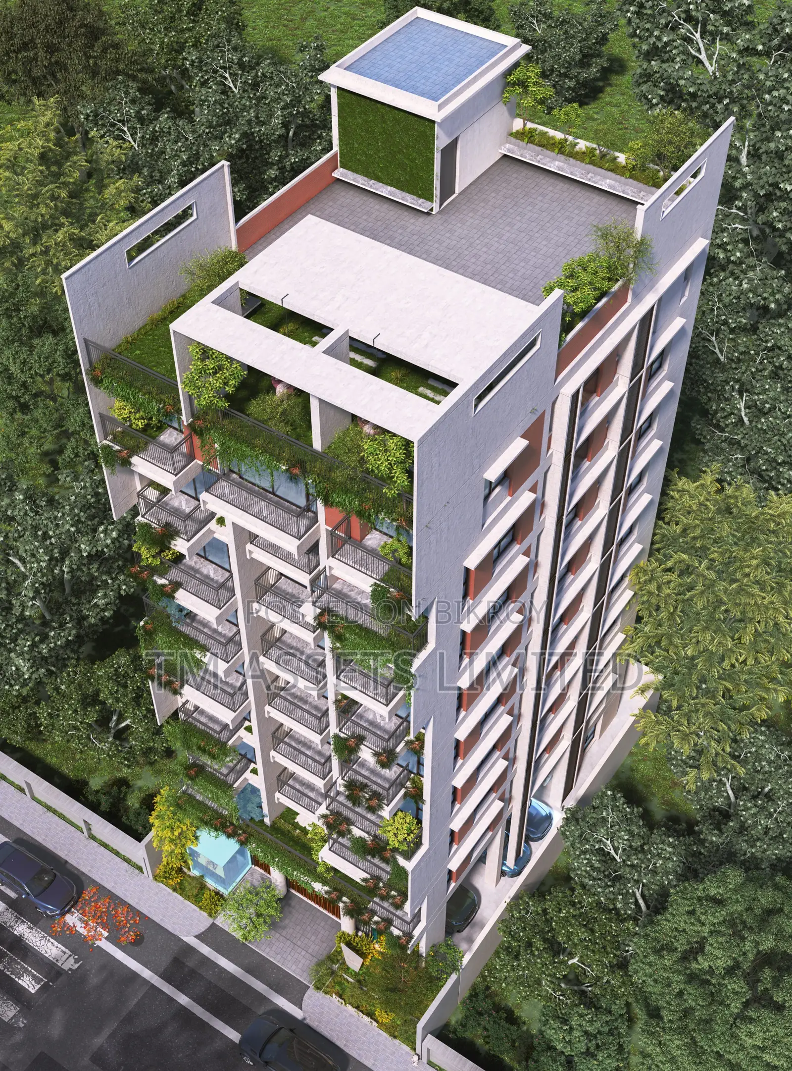 4 Bedroom Apartment in TM Flint Heights, Jolshiri Abashon for sale in Jalshiri Abason