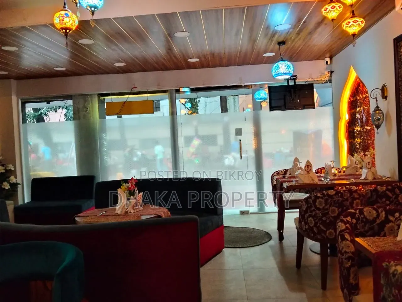 1500 Sq Ft Ground Floor for Restaurant Shops Rent at Banani in Banani
