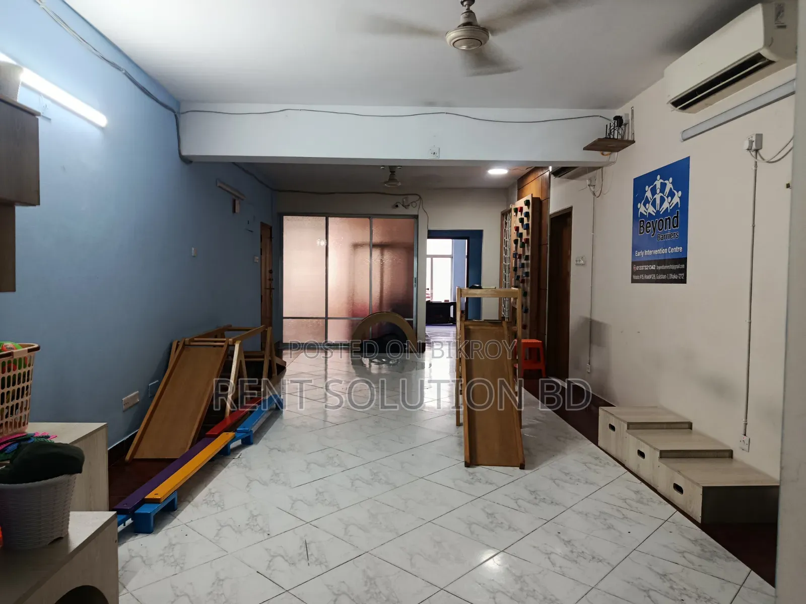 Semi Furnished 3500 SQFT Office Space Rent at Gulshan 1 in Gulshan