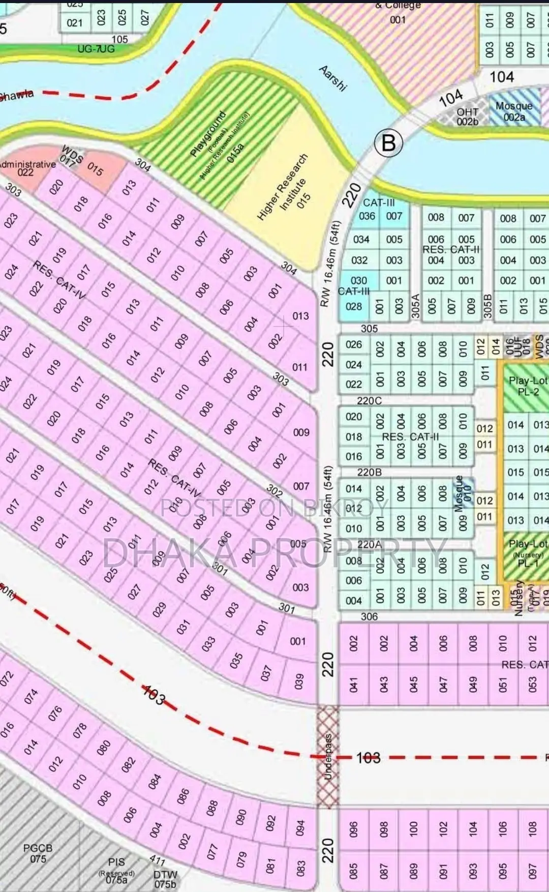 Corner 12 Katha South/East at Sector-5 in Purbachal
