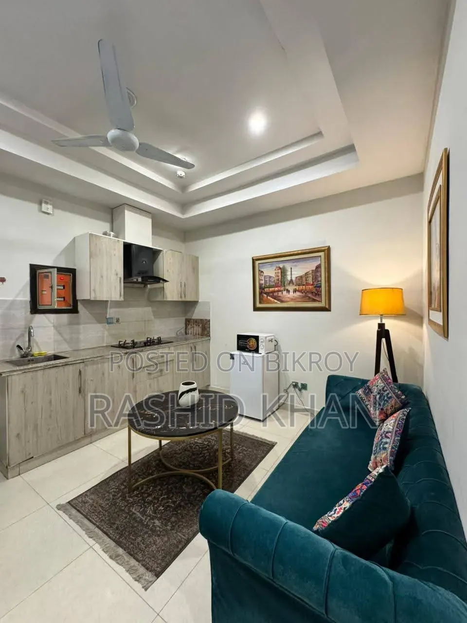 Hours Daily Weekly Monthly Full Furnish Flat Rent in Basundhara