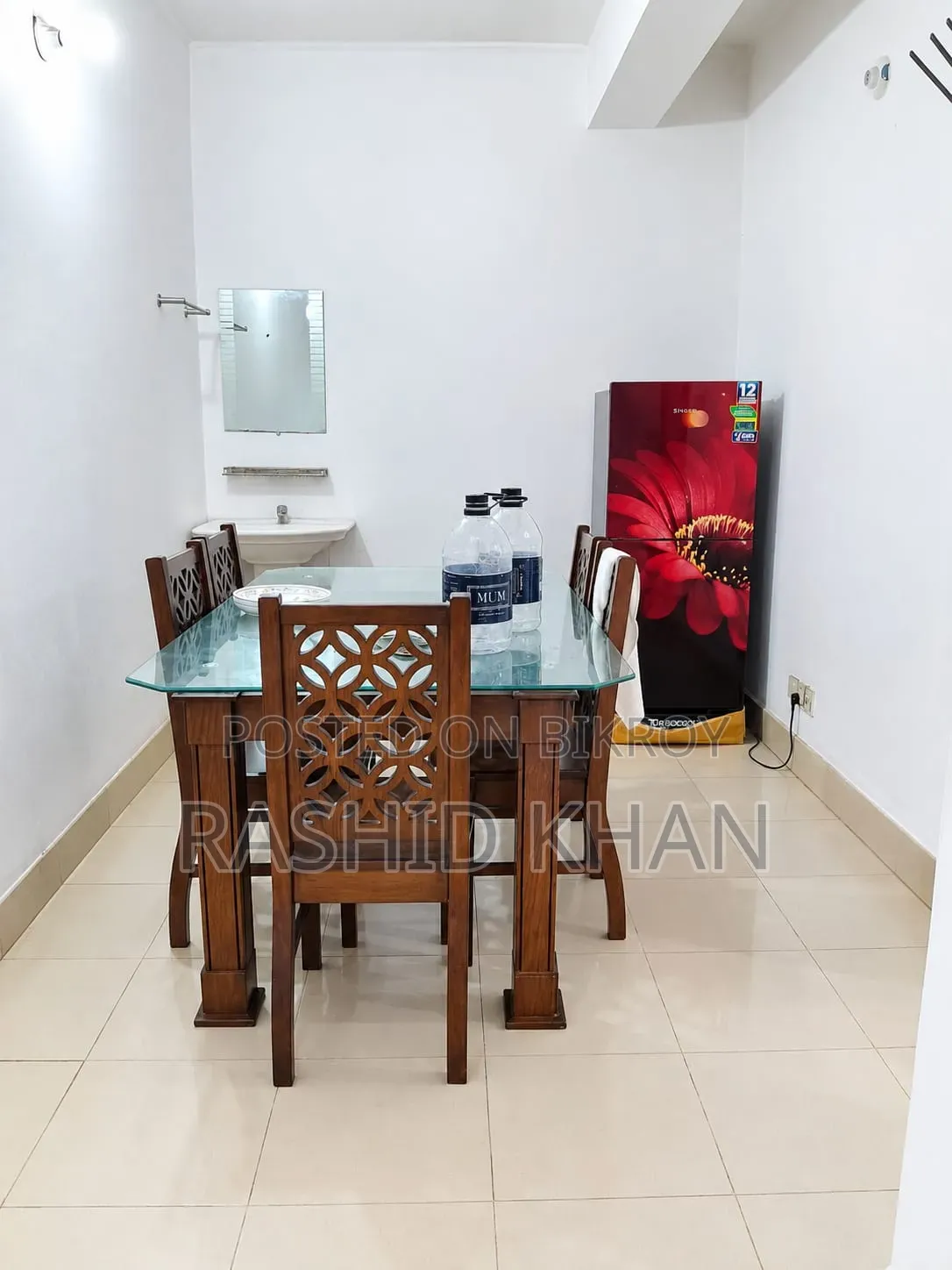 Hours Daily Weekly Monthly Full Furnish Flat Rent in Basundhara