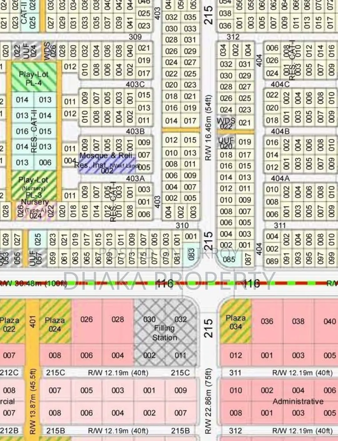 Corner 3 Katha Park East at Sector 23 in Purbachal