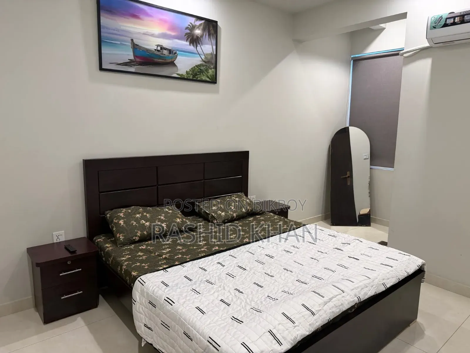 Hours Daily Weekly Monthly Full Furnished Service Room Rent in Basundhara