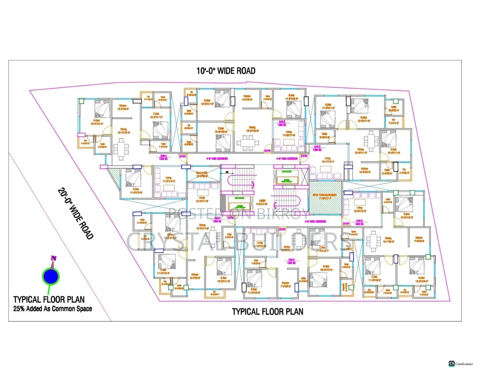 3 Bedroom Apartment in Dhaka, Badda for sale in Badda