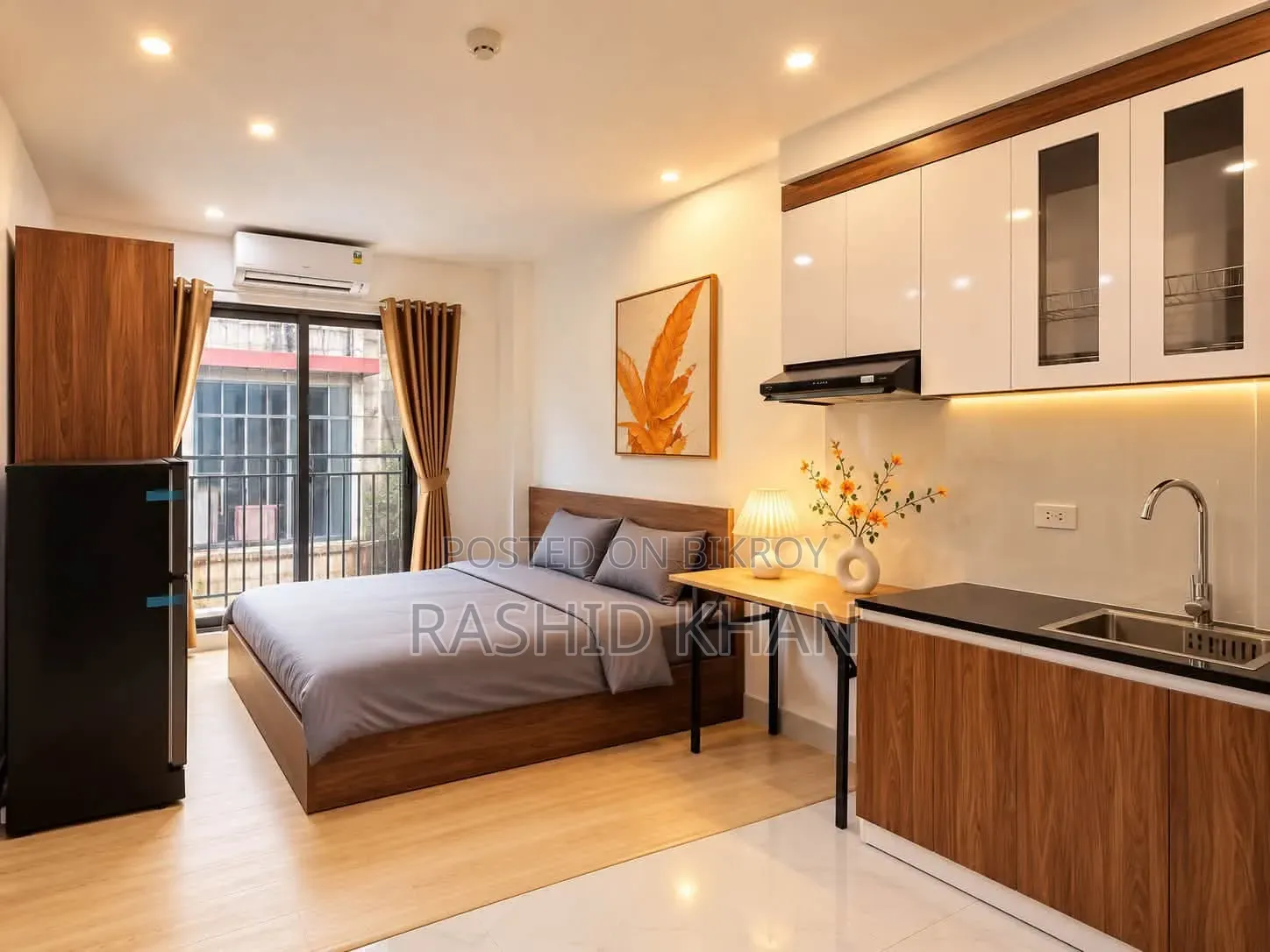 Hours Daily Weekly Monthly Full Furnish Service Room Rent in Basundhara