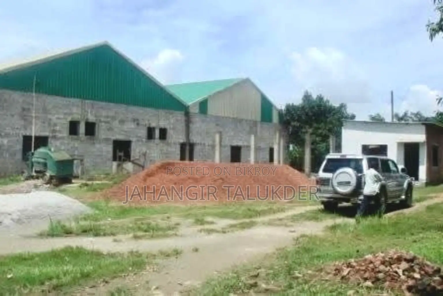 Factory/Garment/Warehouse Suitable Land for Sale in Kaliakair