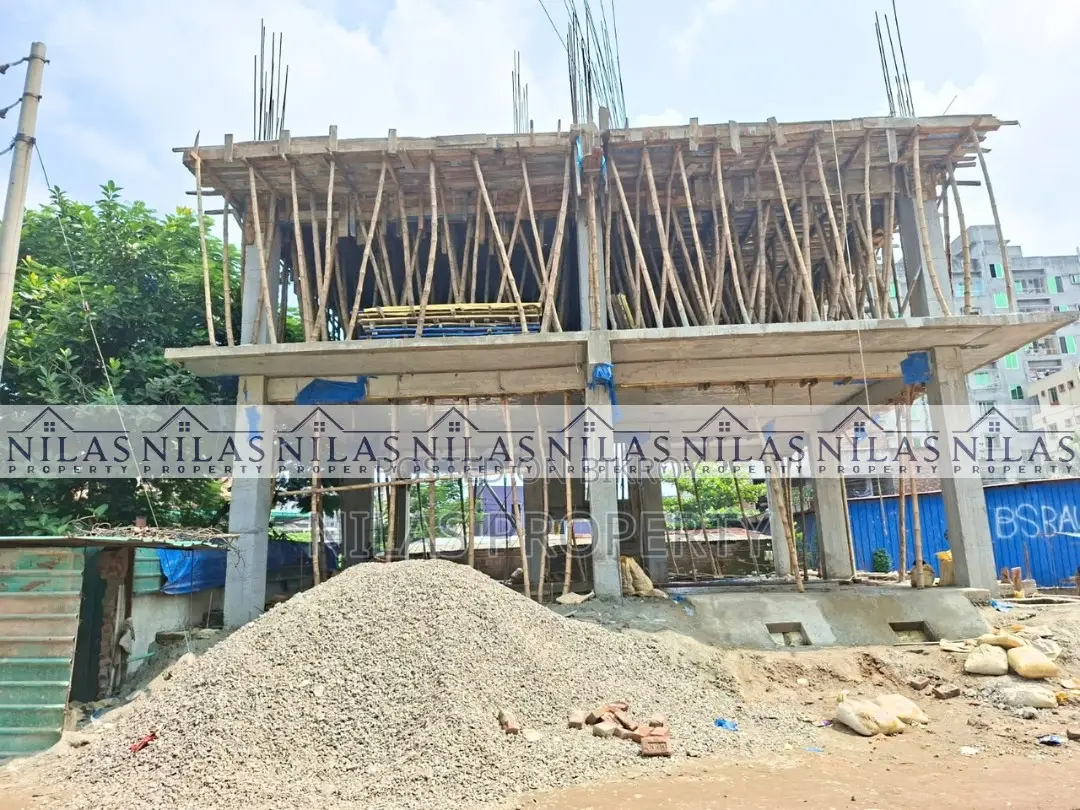 Front View Ground First Floor Showroom Space Rent in Mirpur