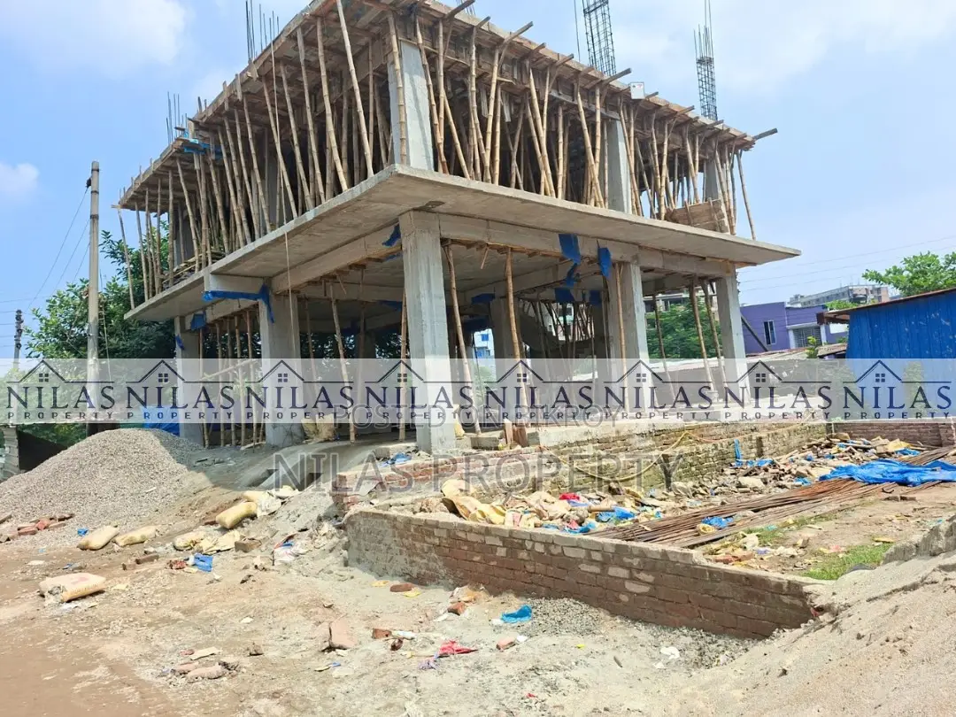 Front View Ground First Floor Showroom Space Rent in Mirpur