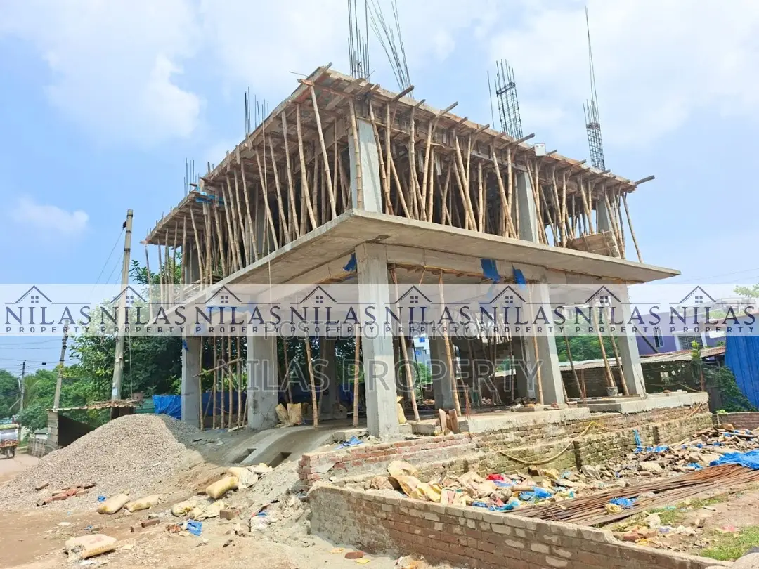 Front View Ground First Floor Showroom Space Rent in Mirpur