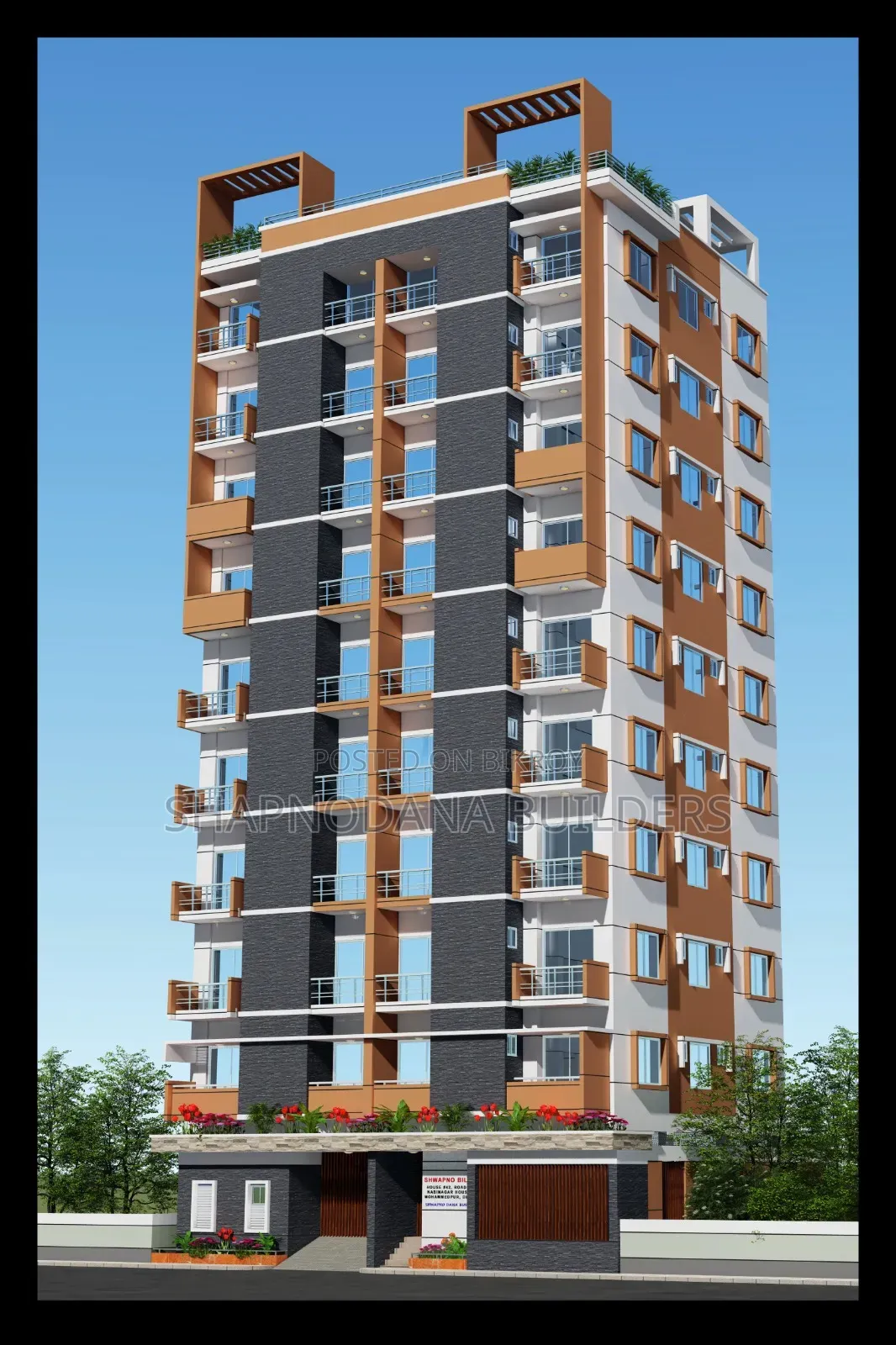 3 Bedroom Apartment in Shapno Bilash-03, Mohammadpur for sale in Mohammadpur
