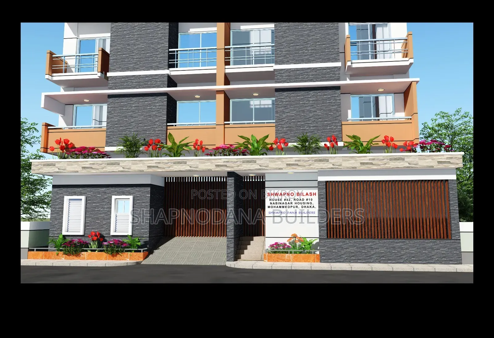 3 Bedroom Apartment in Shapno Bilash-03, Mohammadpur for sale in Mohammadpur