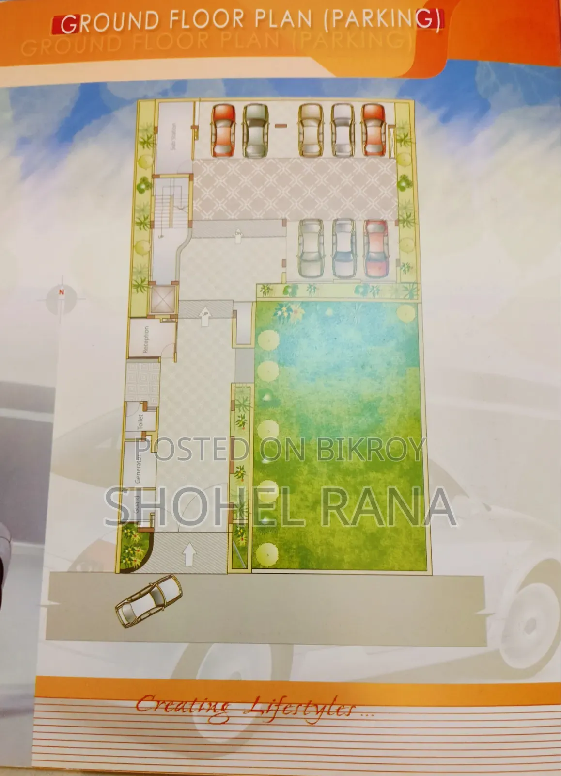 Furnished 3-bedroom Apartment in Rangs Roseland, Banani for sale in Banani