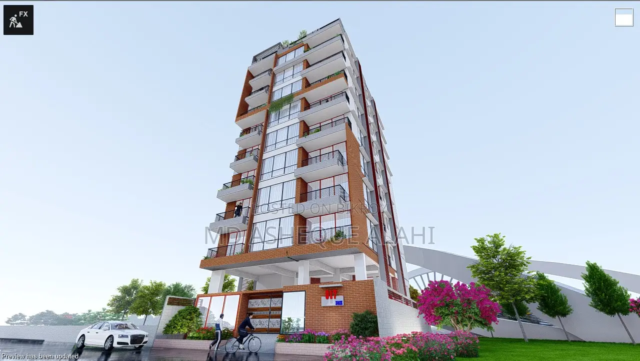 Lake Side & Corner Most Flat sale at Jolshiri Sector 7 in Jalshiri Abason