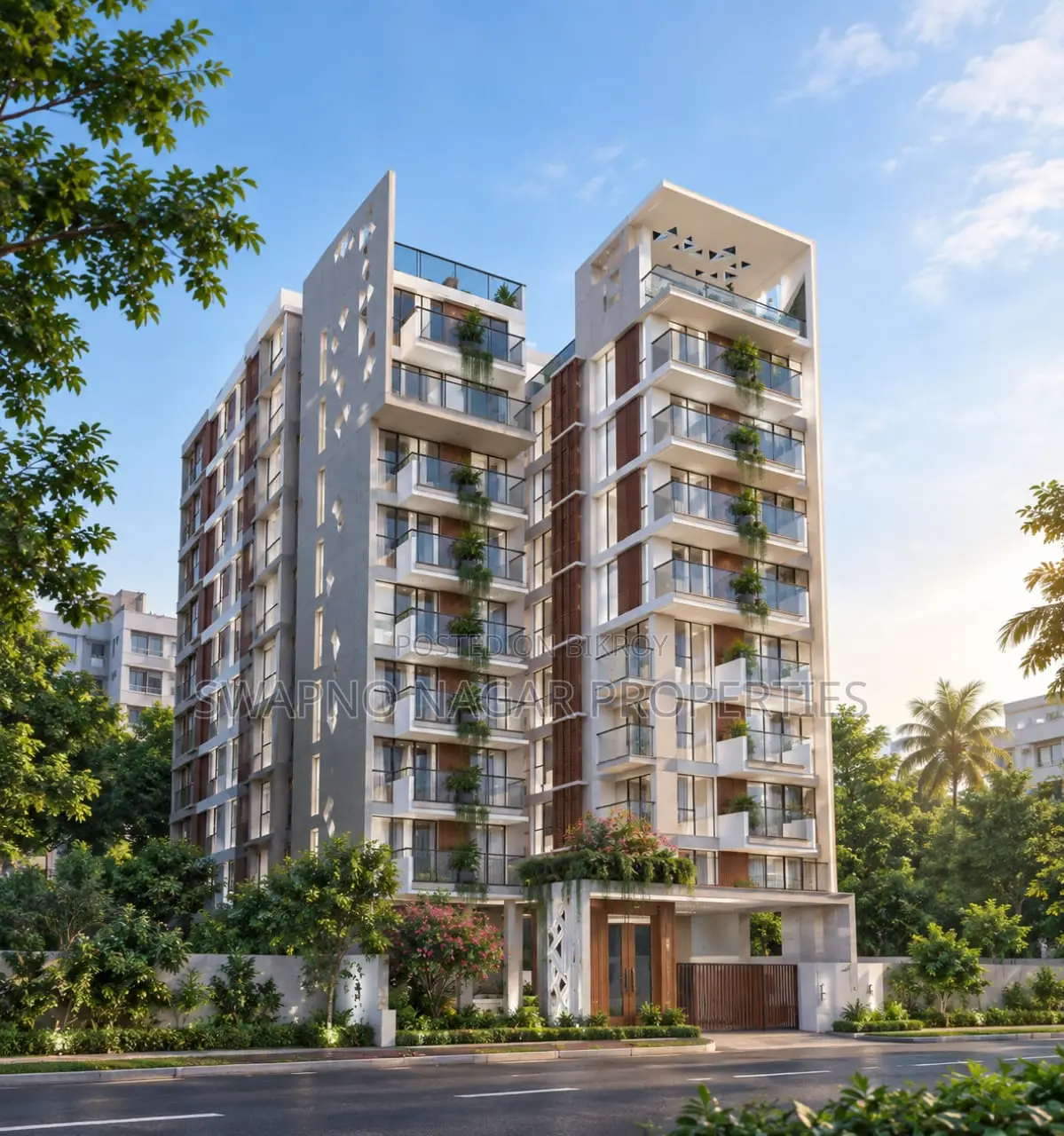 4 Bedroom Apartment in Swapno Nagar, Basundhara for sale in Basundhara