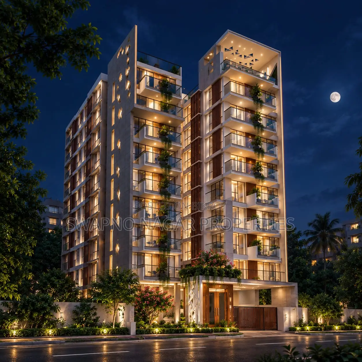 4 Bedroom Apartment in Swapno Nagar, Basundhara for sale in Basundhara