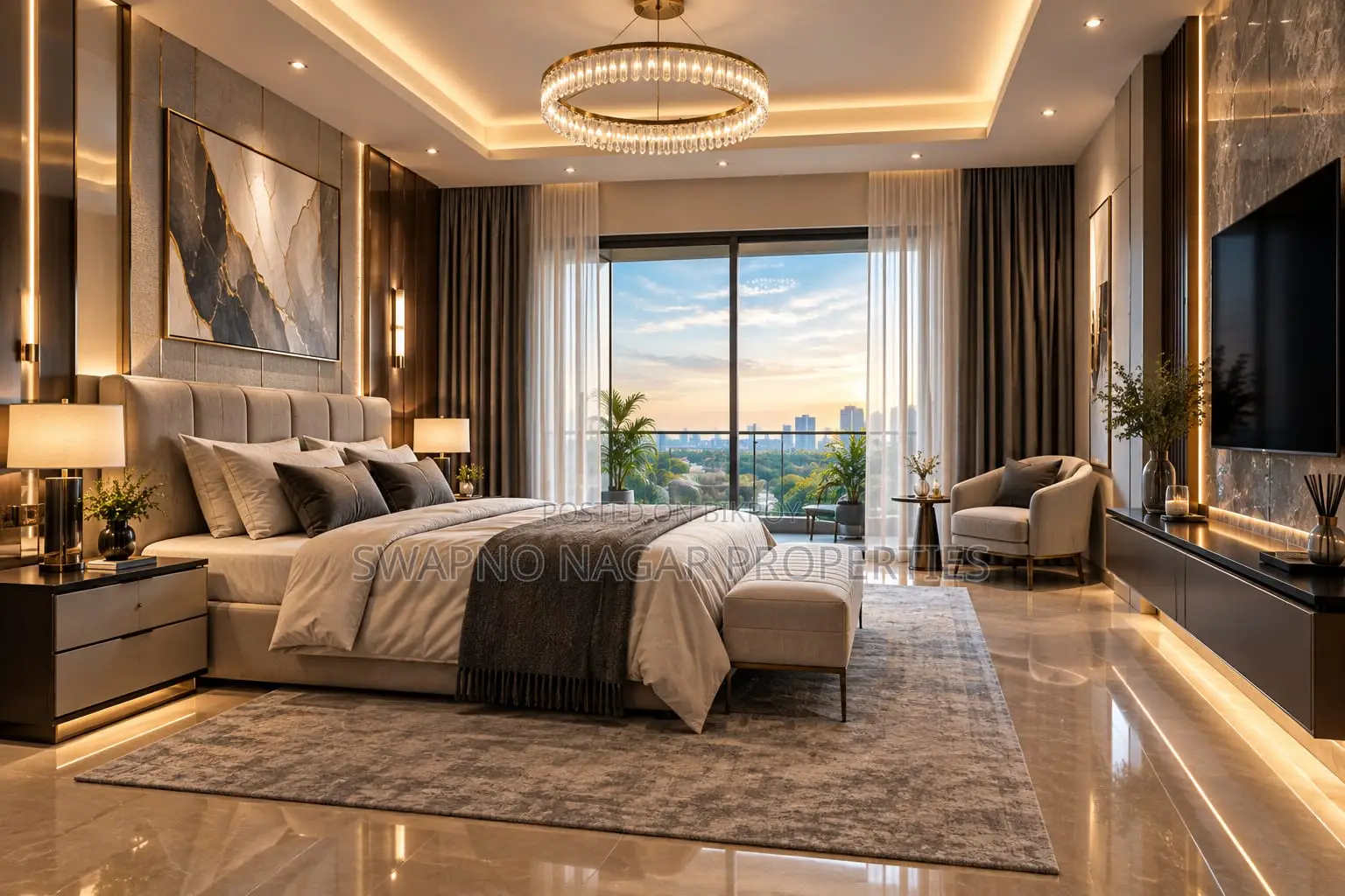 4 Bedroom Apartment in Swapno Nagar, Basundhara for sale in Basundhara