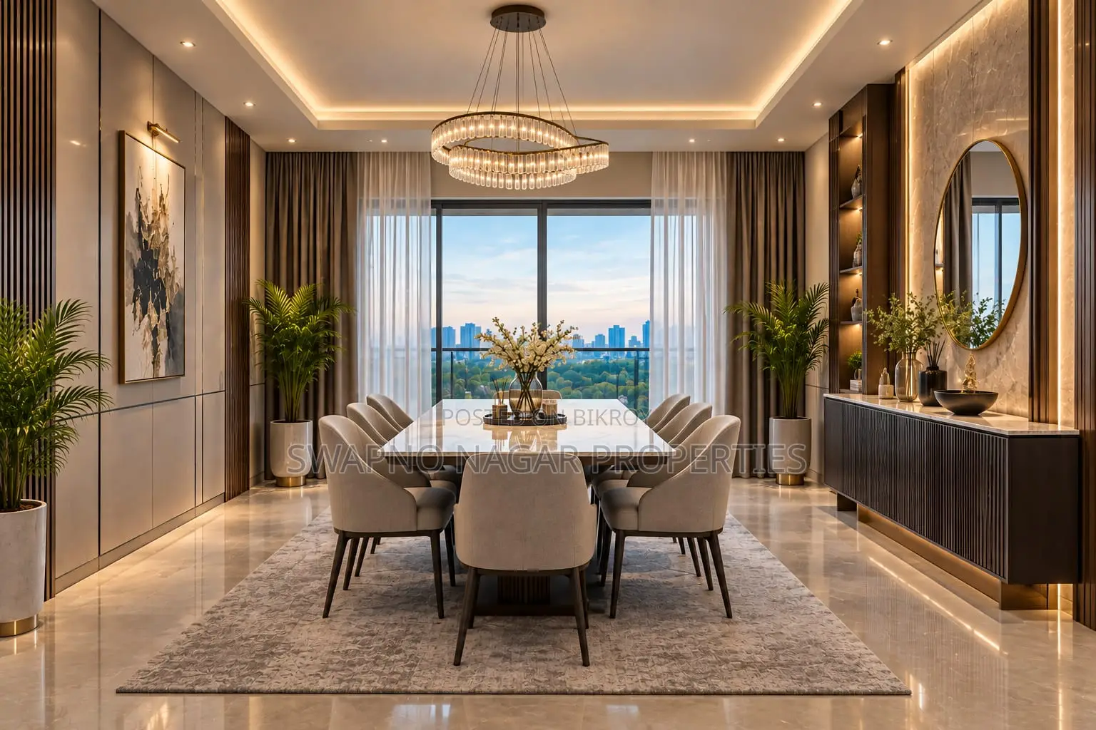 4 Bedroom Apartment in Swapno Nagar, Basundhara for sale in Basundhara