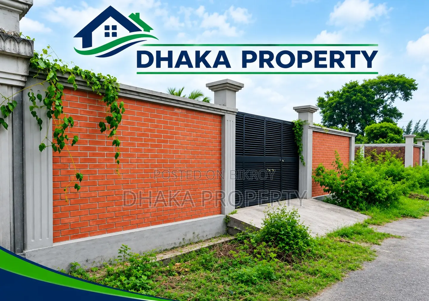 40ft Road 5 Katha Park South Facing at Sector 9 in Purbachal