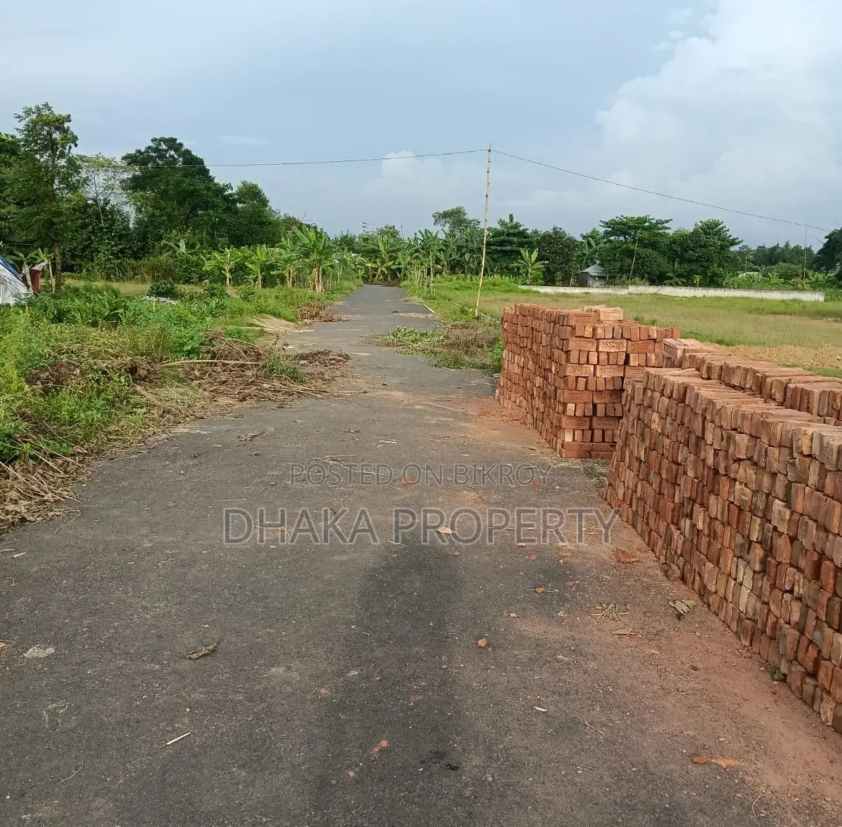 Direct Road 3 Katha Park South at Sector-28 in Purbachal
