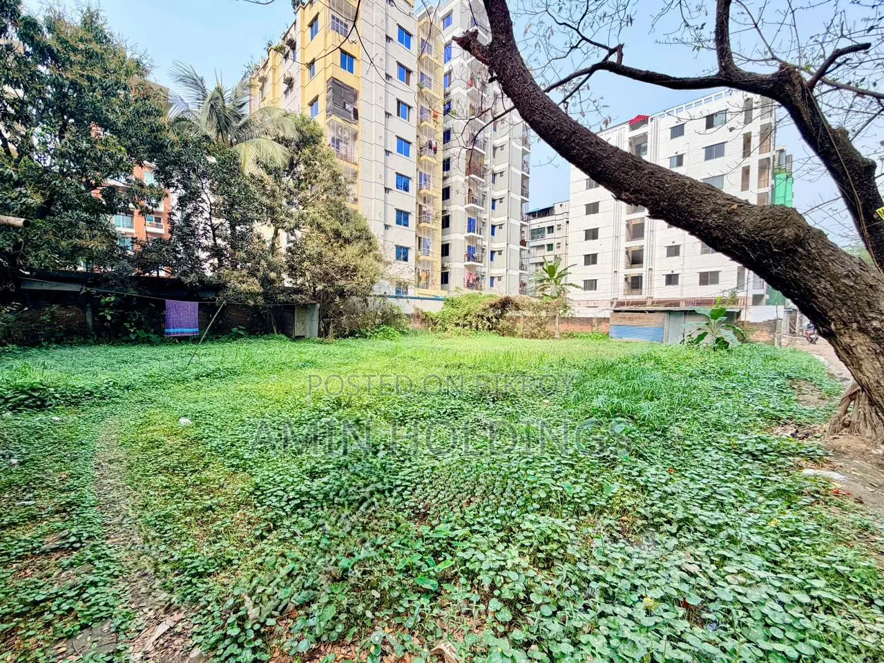 54 katha land near Hatirjheel for sale in Mogbazar