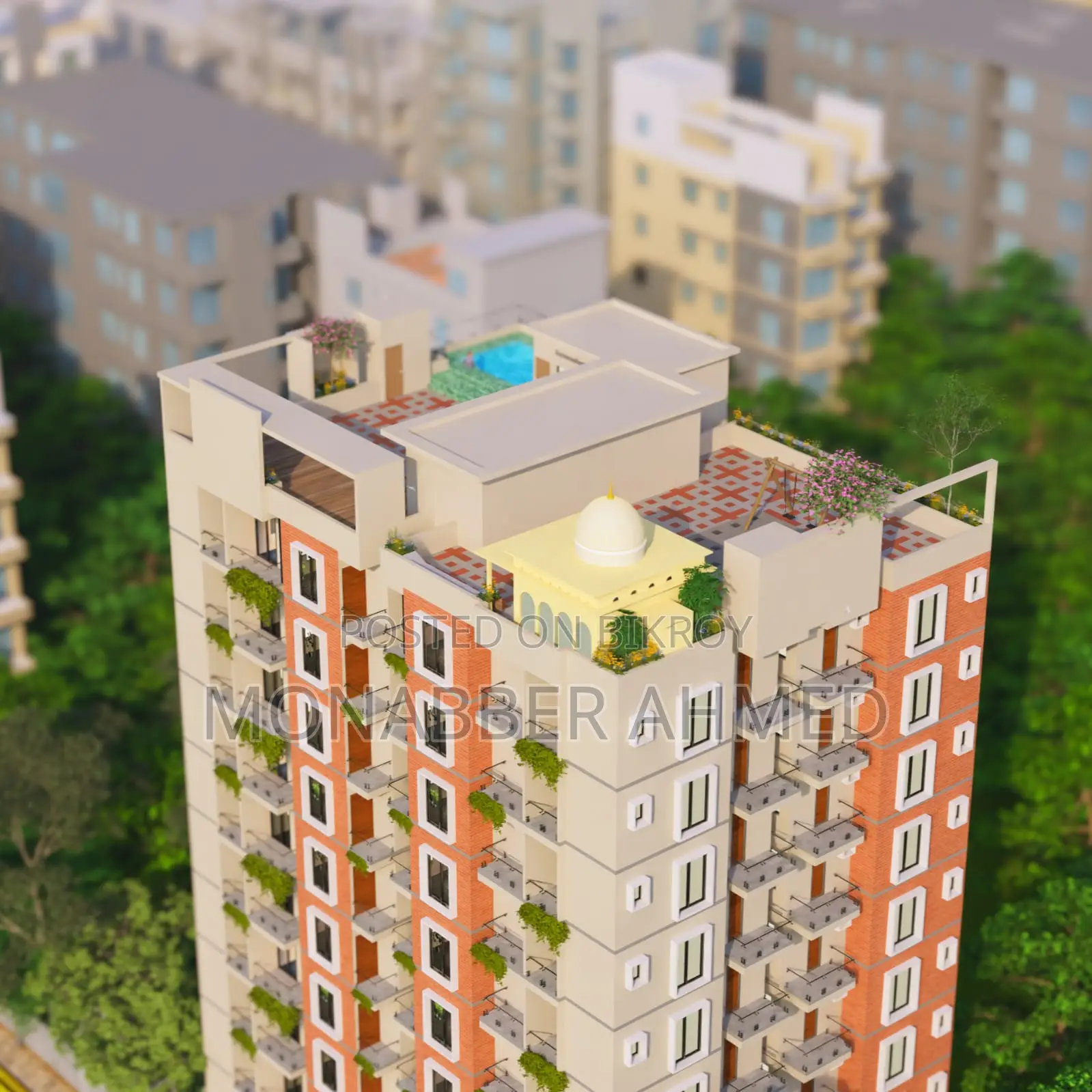 3 Bedroom Apartment in Al Hamra Homes Ltd, Gazipur Sadar for sale in Gazipur Sadar